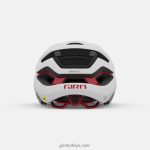 4P62R591 Giro üniseks açık küresel kask mat beyaz/siyah - Görsel 4
