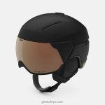 4P62R631 Giro kadınlar aria küresel kask mat siyah - Görsel 2