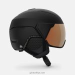 4P62R631 Giro kadınlar aria küresel kask mat siyah - Görsel 4