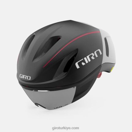4P62R632 Giro üniseks mips kaskını yenmek mat siyah/beyaz/parlak kırmızı