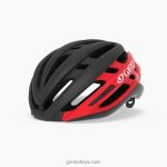 4P62R636 Giro üniseks agilis mips kask mat siyah/parlak kırmızı