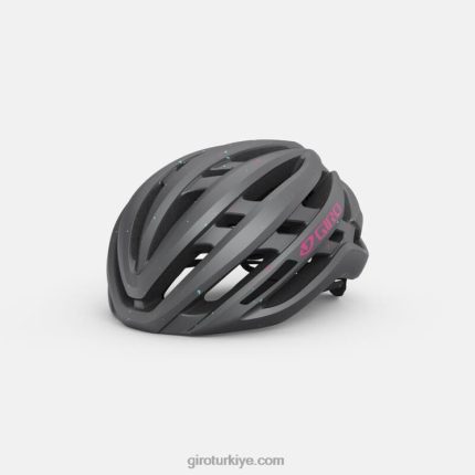 4P62R658 Giro kadınlar agilis mips kask mat kömür mika