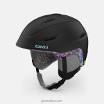 4P62R660 Giro kadınlar solmaya mips kask mat siyah veri mosh - Görsel 2