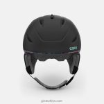 4P62R660 Giro kadınlar solmaya mips kask mat siyah veri mosh - Görsel 3