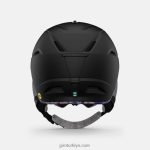 4P62R660 Giro kadınlar solmaya mips kask mat siyah veri mosh - Görsel 5