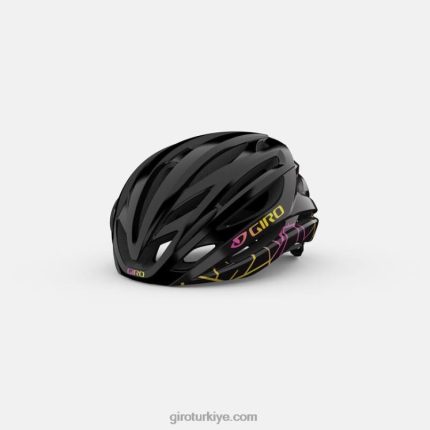 4P62R662 Giro kadınlar seyen mips kask kara çılgınlık