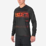 4P62R735 Giro erkekler rust ls forması siyah/kırmızı hipnotik - Görsel 2