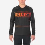 4P62R735 Giro erkekler rust ls forması siyah/kırmızı hipnotik