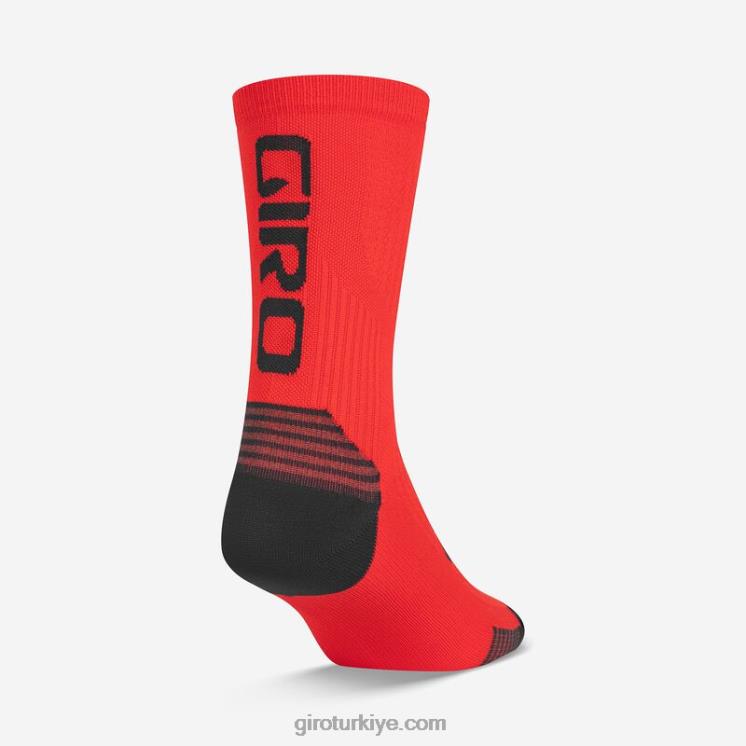 4P62R856 Giro üniseks hrc+ kavrama çorabı parlak kırmızı - Görsel 2
