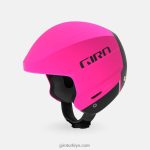 4P62R947 Giro üniseks mips kaskı dene mat parlak pembe/siyah - Görsel 2