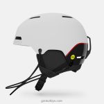 4P62R959 Giro üniseks çıkıntılı sl mips kask mat beyaz