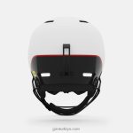 4P62R959 Giro üniseks çıkıntılı sl mips kask mat beyaz - Görsel 5