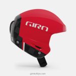 4P62R978 Giro erkekler avance küresel kask mat kırmızı/karbon - Görsel 4