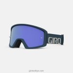 4P62R1016 Giro üniseks blok mtb gözlüğü liman mavisi/kumtaşı