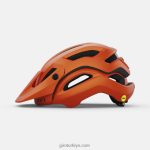 4P62R103 Giro üniseks açık küresel kask mat ano turuncu - Görsel 2