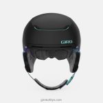 4P62R1139 Giro kadınlar terra mips kask mat siyah krom nokta - Görsel 3