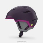 4P62R1147 Giro kadınlar envi küresel kask mat kestanesi/pembe sokak