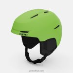 4P62R1398 Giro çocuklar mahmuz kask mat parlak yeşil - Görsel 2