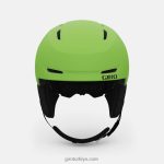 4P62R1398 Giro çocuklar mahmuz kask mat parlak yeşil - Görsel 3