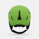 4P62R1398 Giro çocuklar mahmuz kask mat parlak yeşil - Görsel 5