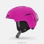 4P62R1400 Giro çocuklar mahmuz kask mat parlak pembe