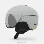 4P62R307 Giro erkekler yörünge küresel kask mat açık gri