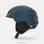 4P62R316 Giro erkekler tor küresel kask mat liman mavisi