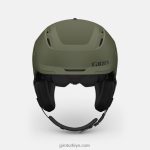 4P62R317 Giro erkekler tor küresel kask mat iz yeşil - Görsel 3