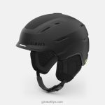 4P62R34 Giro erkekler tor küresel kask mat siyah - Görsel 2