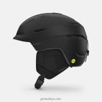 4P62R34 Giro erkekler tor küresel kask mat siyah