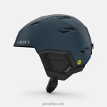 4P62R352 Giro erkekler ızgara küresel kask mat liman mavisi