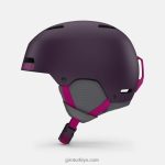 4P62R378 Giro erkekler çıkıntılı kask mat kestanesi/pembe sokak