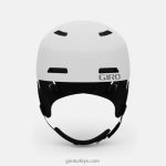 4P62R379 Giro erkekler çıkıntılı kask mat beyaz - Görsel 3