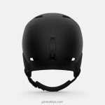 4P62R47 Giro erkekler çıkıntılı kask mat siyah - Görsel 5