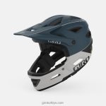 4P62R555 Giro üniseks sustalı mips kask mat liman mavisi