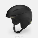 4P62R564 Giro kadınlar ceva mips kask mat siyah - Görsel 2
