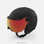 4P62R56 Giro erkekler vue mips canlı kask mat siyah - Görsel 2