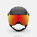 4P62R56 Giro erkekler vue mips canlı kask mat siyah - Görsel 3