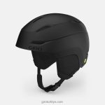 4P62R61 Giro erkekler oran mips kask mat siyah - Görsel 2