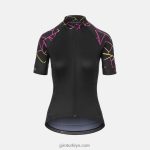 4P62R689 Giro kadınlar krono spor forması kara çılgınlık