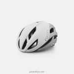 4P62R80 Giro üniseks tutulma küresel kask mat beyaz/gümüş