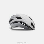 4P62R80 Giro üniseks tutulma küresel kask mat beyaz/gümüş - Görsel 3
