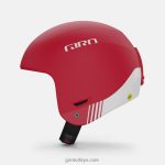 4P62R961 Giro üniseks küresel kask imzalar mat kırmızı
