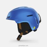 4P62R971 Giro çocuklar mahmuz mips kask mavi parçalanmış yeti